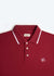 RUMBA RED TIPPING POLO